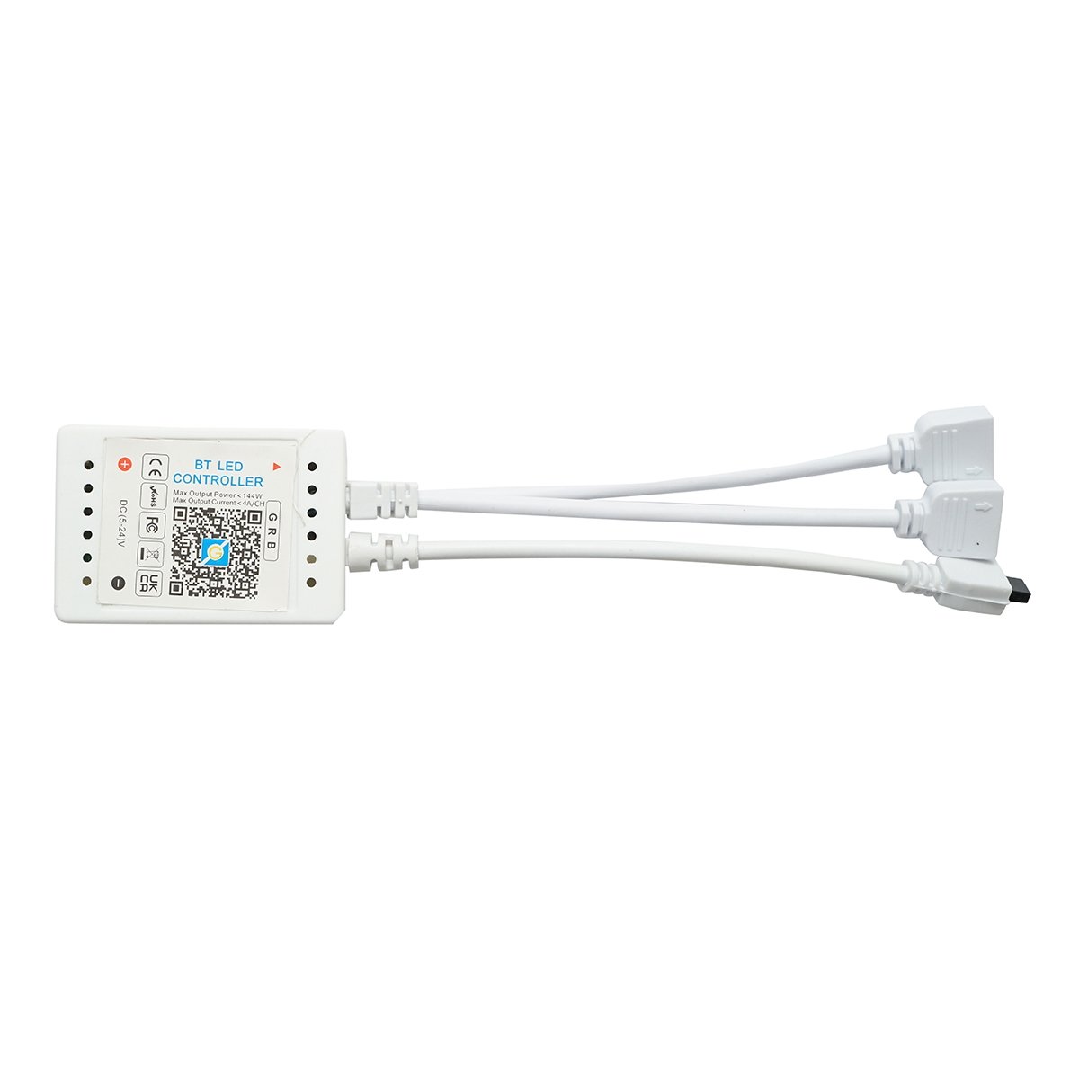 Banda LED smart 2x10m, 12V cu telecomanda, control vocal, bluetooth, aplicatie USB, 20m RGB Breckner Germany